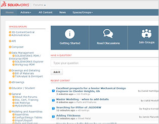 Get Your Questions About SOLIDWORKS Answered on the SOLIDWORKS User Forums