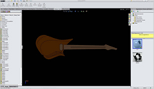 Redefining electric guitar with SolidWorks
