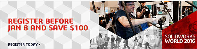 Register Today for SOLIDWORKS World 2016
