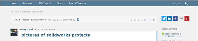 SOLIDWORKS User Forum