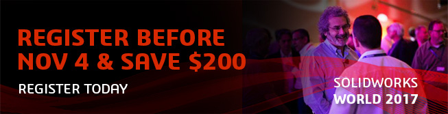 Register Now for SOLIDWORKS World 2017 and Save $200