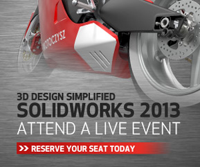 See SolidWorks 2013 Live at an Event Near You